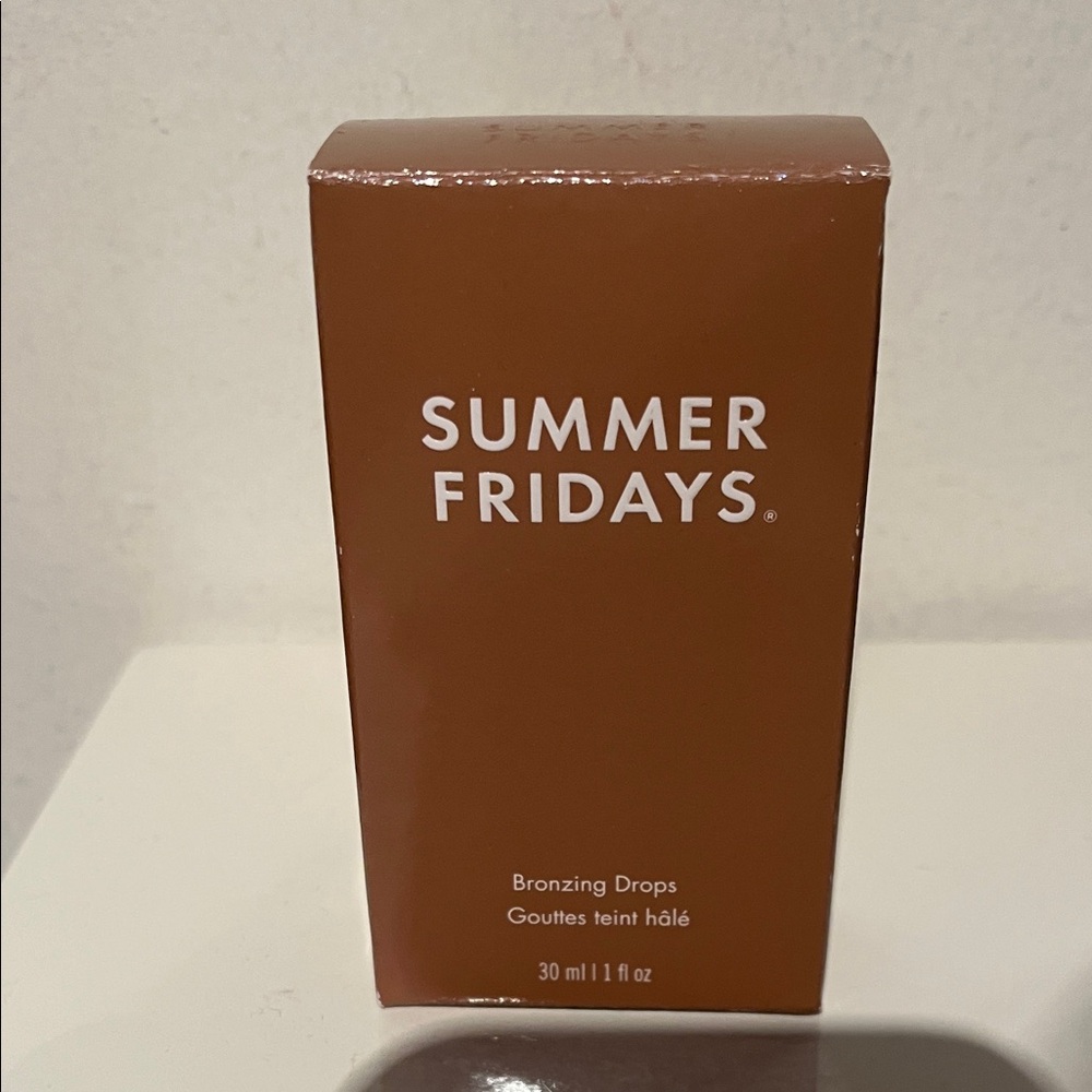 Summer Fridays Bronzing Drops in Rich Brown BNIB 30 ml
